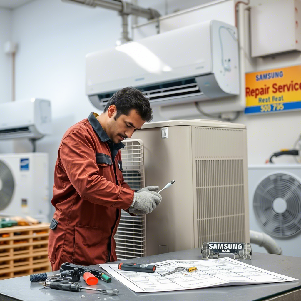 تعمیر کولر گازی سامسونگ در تهران
