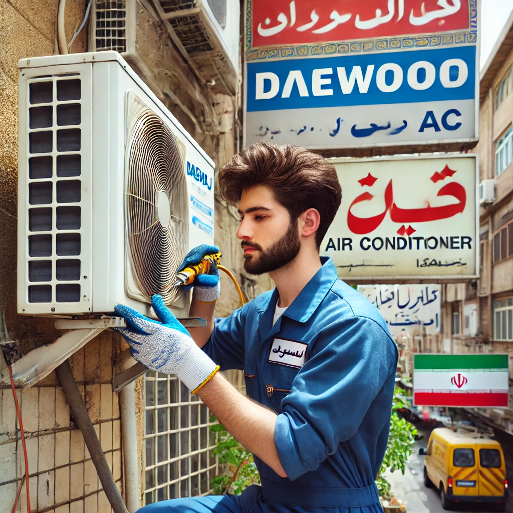 تعمیر کولر گازی دوو در کرج